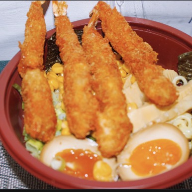 Tempura ramen 